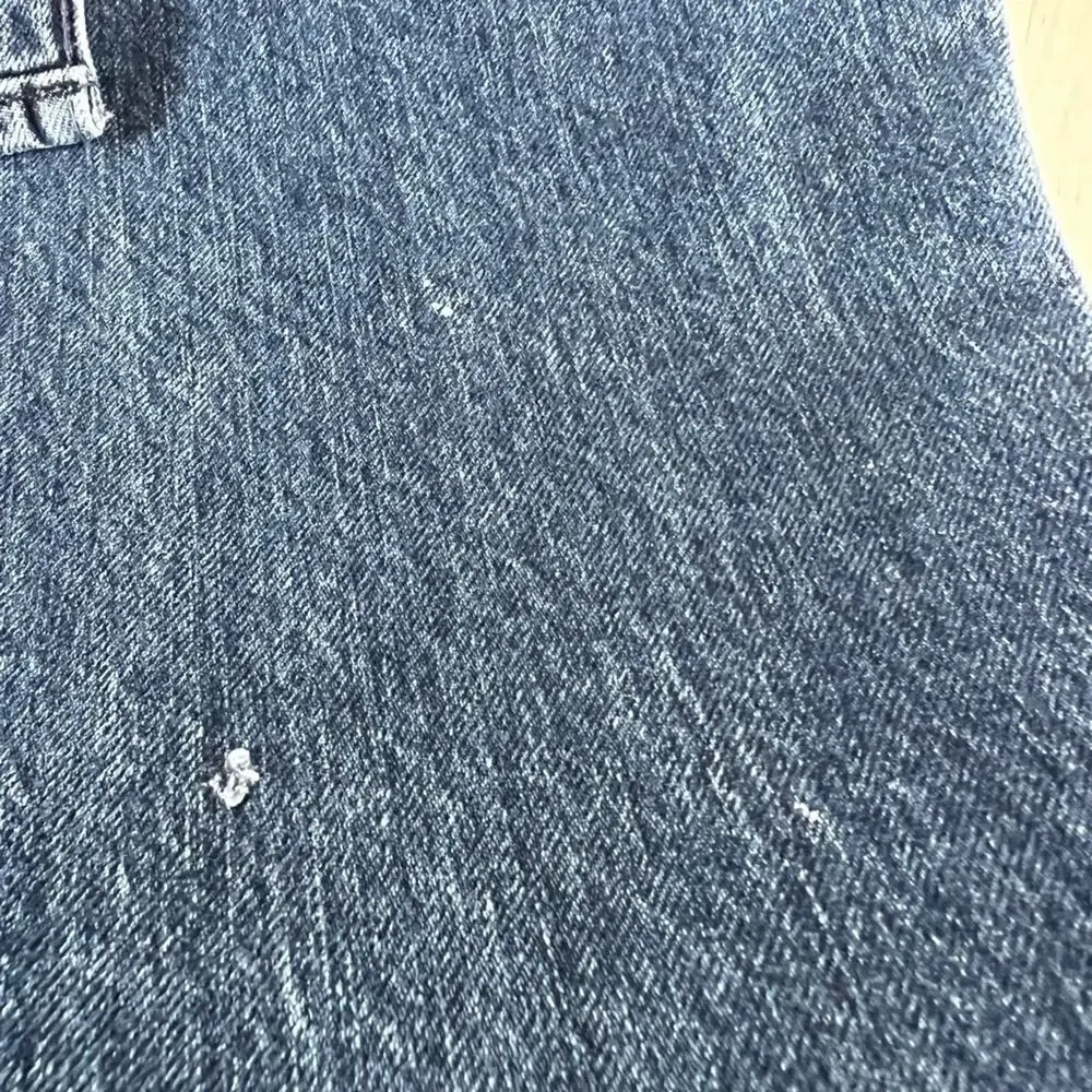 Abercrombie & Fitch Mom Jeans Belted Paper Bag Waist High Rise Womens Size 25/0 - Picture 11 of 12